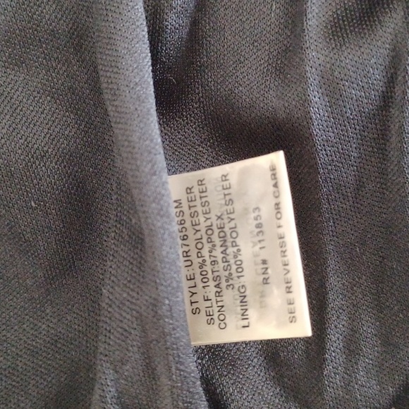 Abbeline SEQUINED Black Mini Skirt Small - Picture 6 of 6